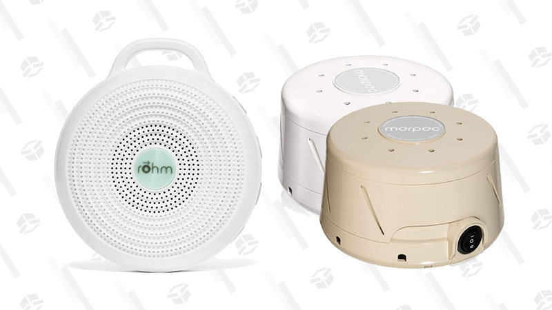 Gold Box de máquinas de ruido blanco Marpac | AmazonGráfico: Tercius Bufete